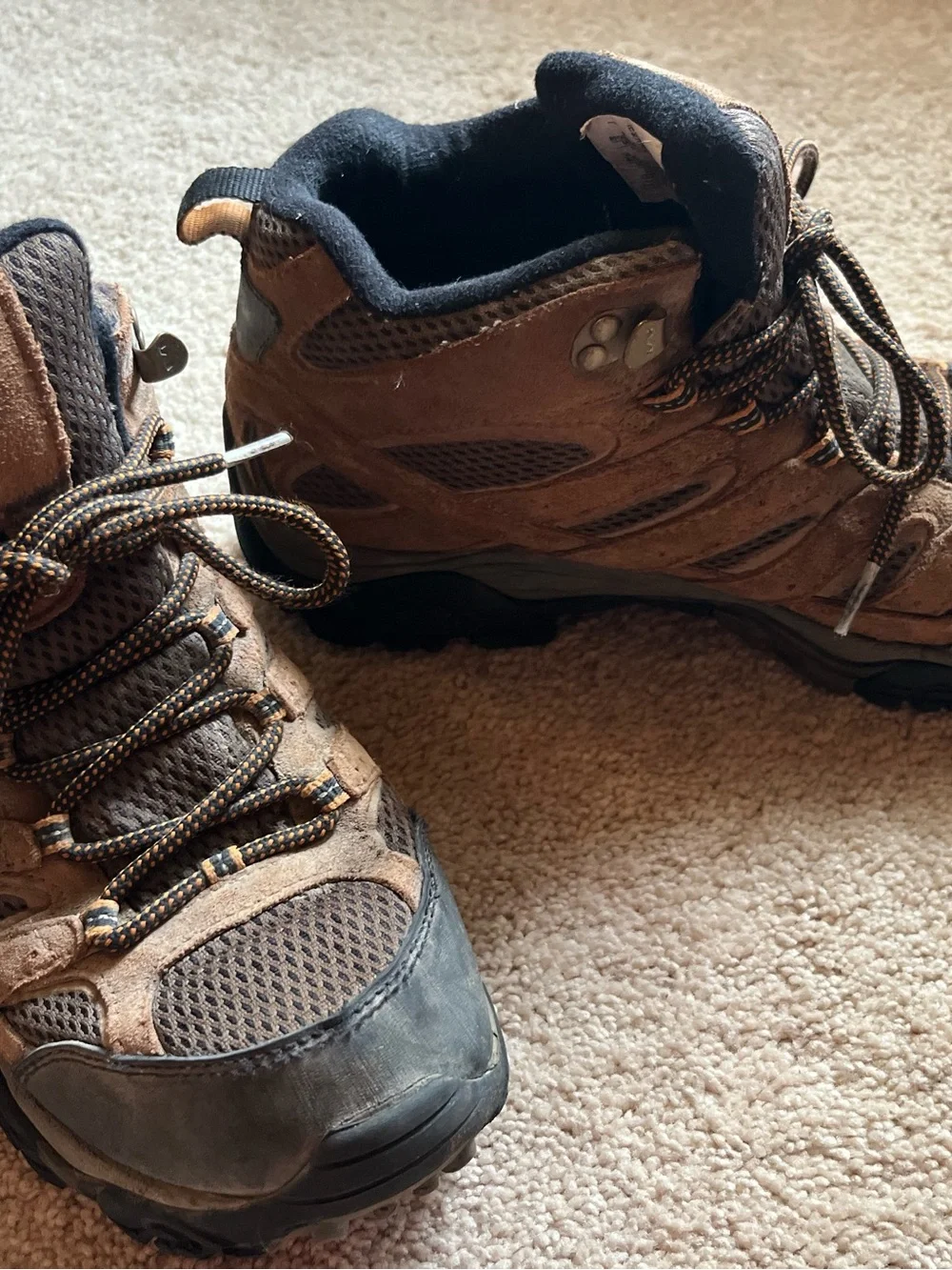 Merrell Moab Rain Boot Brown J06051 ~ Mens Size 8.5 ~ Hiking Camping